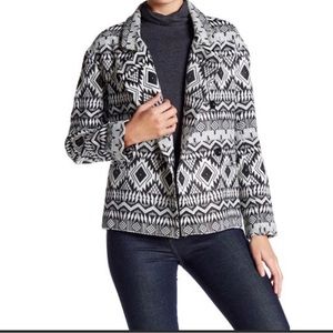 Velvet by Graham & Spencer | Geometric Southwestern style Jacket Sz L